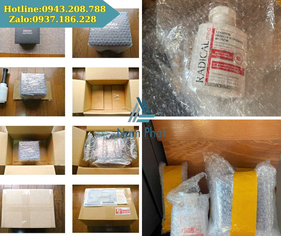 xốp hơi bọc gói quà tặng dịp Lễ Valentine 14/2