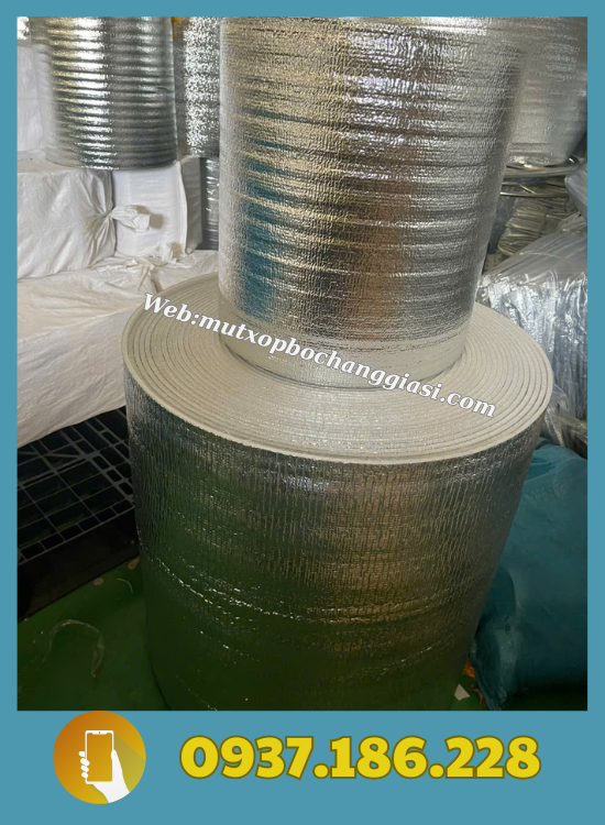 CUỘN XỐP BẠC CÁCH NHIỆT 3MM - Hình ảnh 3