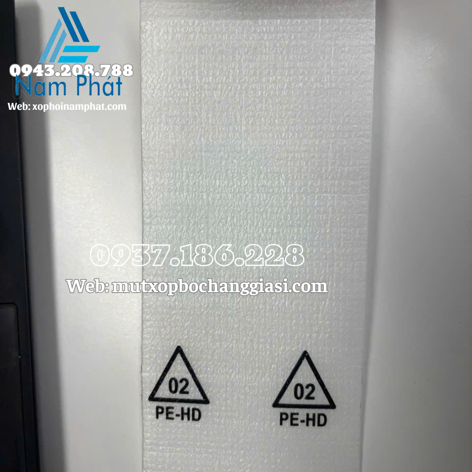 tui xop pe foam in hinh