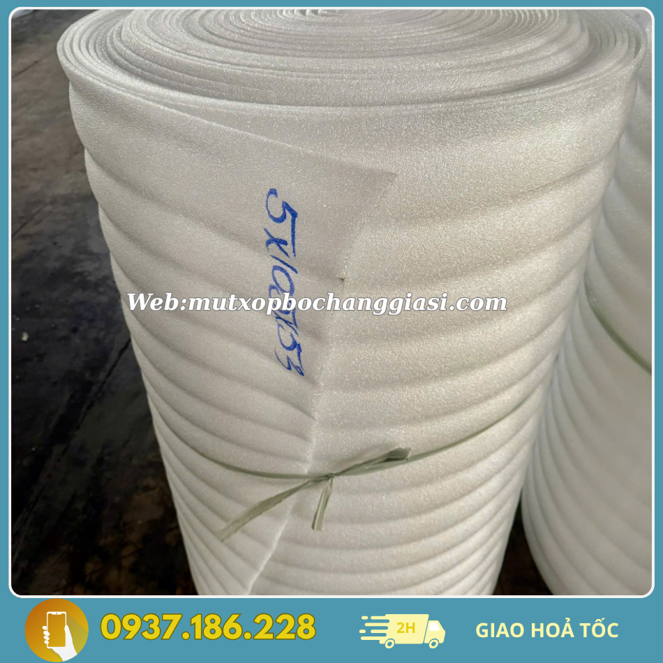 cuon xop pe foam 5mm