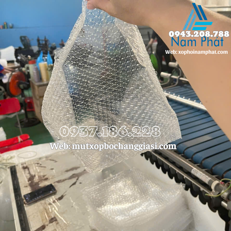 tui xop bong khi goi hang gia re