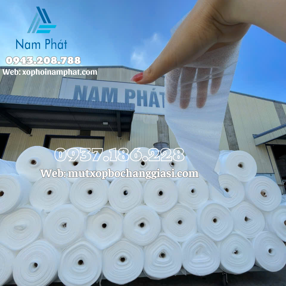 tui xop pe foam chong tray