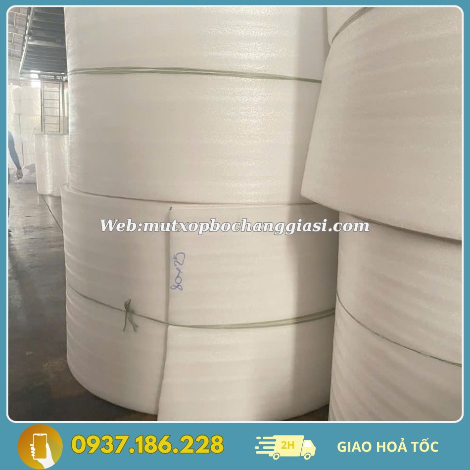 cuon xop pe foam 80mm