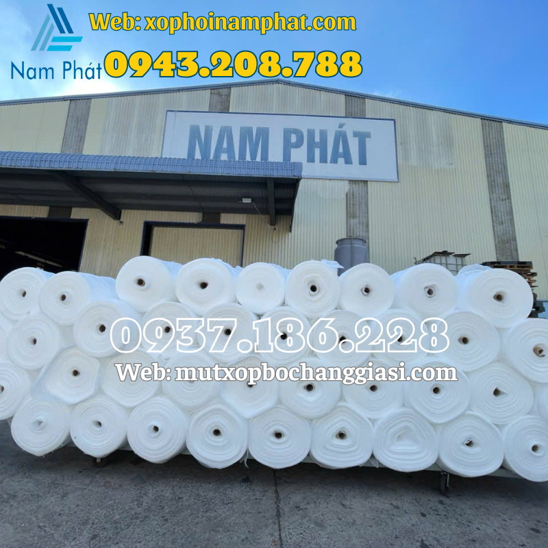 nha may mut xop pe foam 